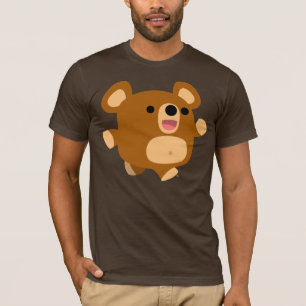Cute Cartoon Playful Bear T-Shirt