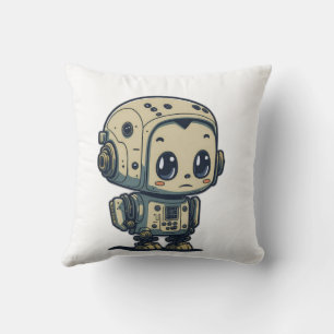 cute cartoon robot cushion