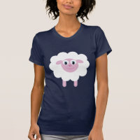 Cute Cartoon Sheep Animal Charity Customisable