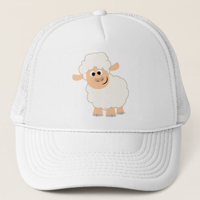 Cute Cartoon Sheep Hat (Front)