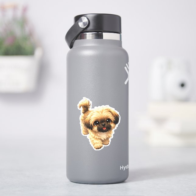 Cute Cartoon Shih Tzu Nala Puppy Dog (HydroFlask)