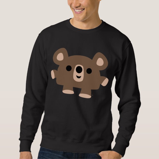 Cute Cartoon Short Bear T-shirt Sweatshirt (Front)