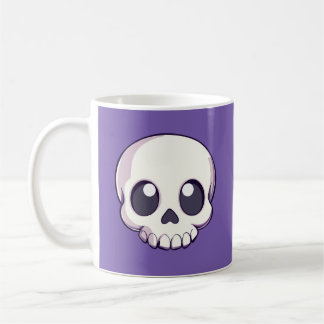Cute Cartoon Skull Halloween Coffee Mug