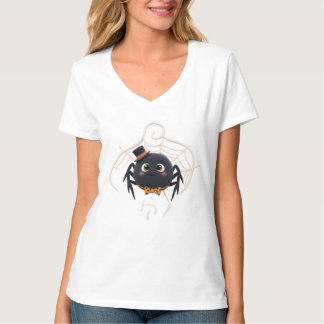 Cute Cartoon Spider with Top Hat