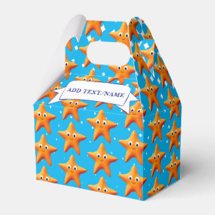 Cute Cartoon Starfish Blue Ocean Classic Favour Box