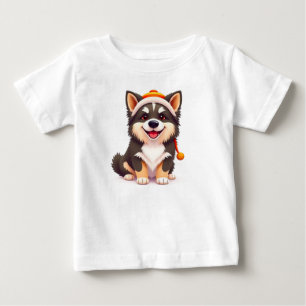 Cute, cartoon-style dog baby T-Shirt