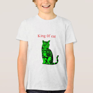 Cute Cartoon T-Shirt for Kids Tri-Blend Shirt