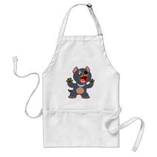 Cute Cartoon Tasmanian Devil Apron