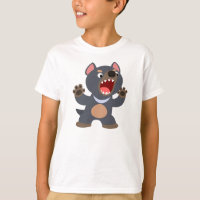 Cute Cartoon Tasmanian Devil Children T-Shirt