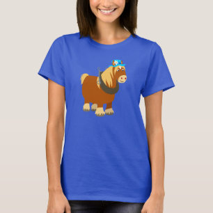 Cute Cartoon Trait Breton Horse Women T-Shirt