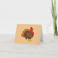 Cute Cartoon Turkey