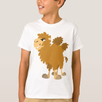 Cute Cartoon Two-Humped Camel ChildrenT-Shirt