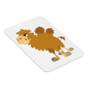 Cute Cartoon Two-Humped Camel Flexible Magnet