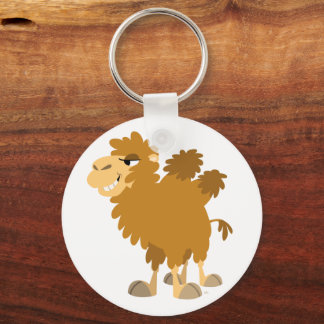 Cute Cartoon Two-Humped Camel Keychain