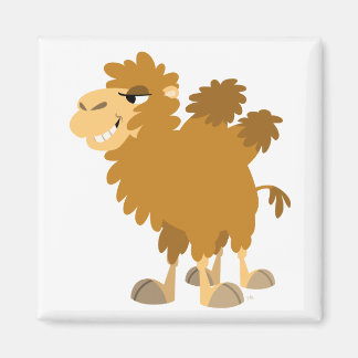 Cute Cartoon Two-Humped Camel Magnet