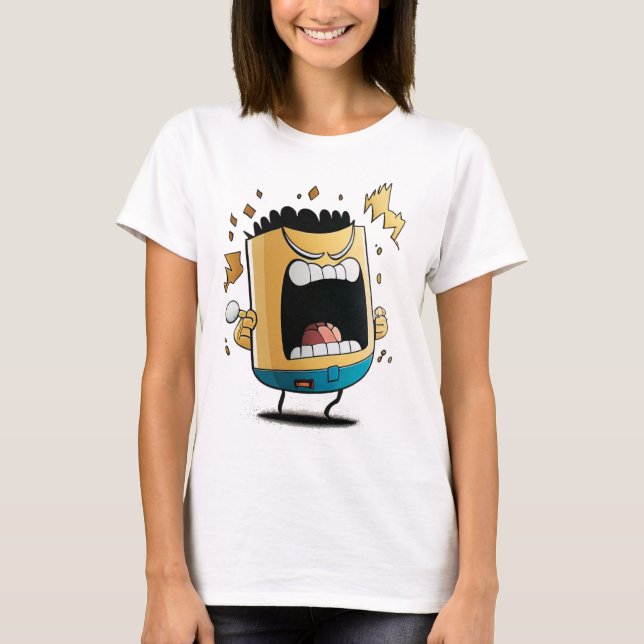 Cute Cartoon women T-Shirts (Front)