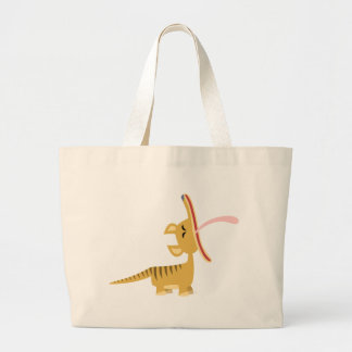 Cute Cartoon Yawning Thylacine Bag