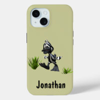 Cute Cartoon Zebra Duck