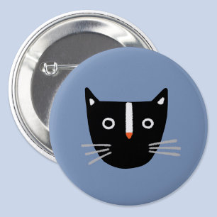 Cute Cat 6 Cm Round Badge
