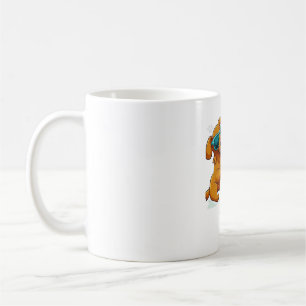 Cute cat and dog  1 coffee mug