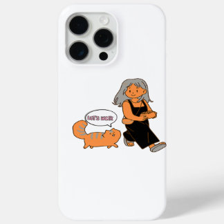 Cute cat and girl walked cover