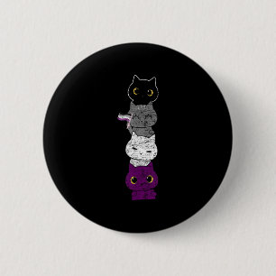 Cute Cat Animal Ace Pride Month Lgbtqia Auality Au 6 Cm Round Badge
