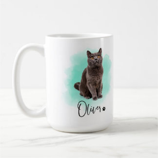 Cute Cat Artwork Mug – Gift for Animal Lovers
