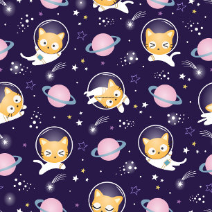 Cute Cat Astronaut Cushion