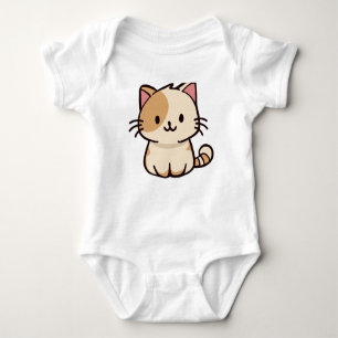 CUTE CAT BABY BODYSUIT