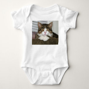 Cute Cat Baby Bodysuit