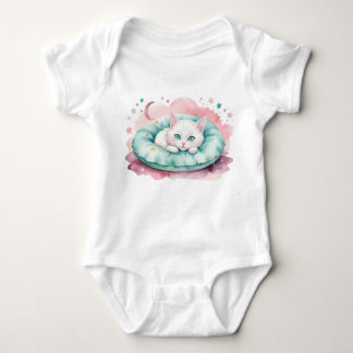 Cute Cat Baby Outfit Baby Bodysuit