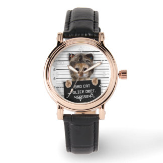 Cute cat bad boy watch