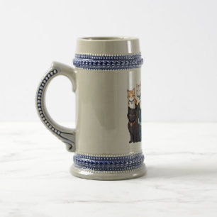 CUTE CAT BEER STEIN