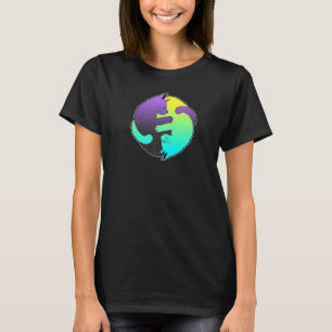 Cute Cat Cats Ying Yang Yin Yang 7 T-Shirt