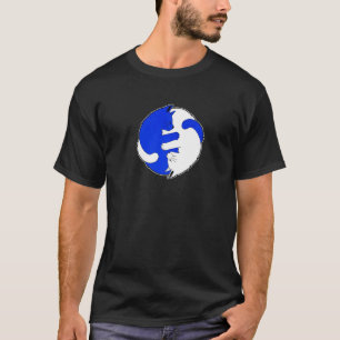 Cute Cat Cats Ying Yang Yin Yang 9 T-Shirt