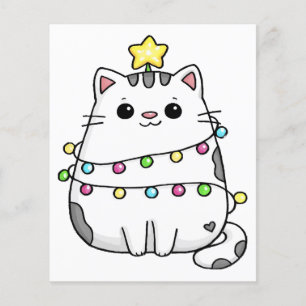Cute Cat Christmas design 