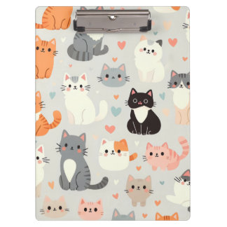Cute Cat Clipboard