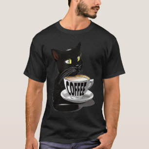 CUTE CAT COFFEE CATS JAVA KITTEN T-Shirt