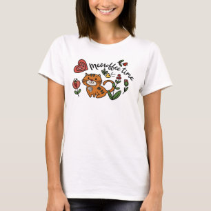 Cute Cat Coffee Lover T-Shirt
