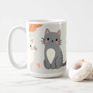 cute cat coffee mug