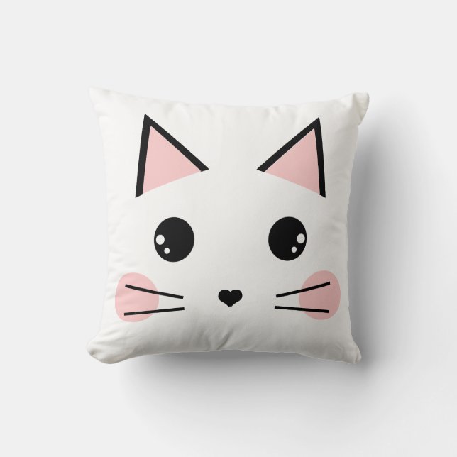 Cute Cat Cushion (Front)