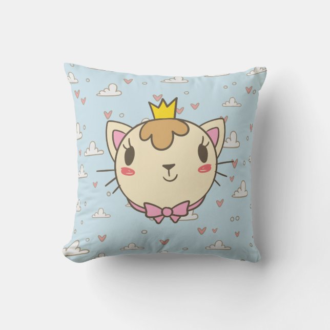 Cute Cat Cushion (Front)