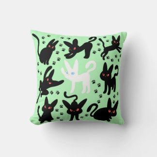 Cute cat cushion