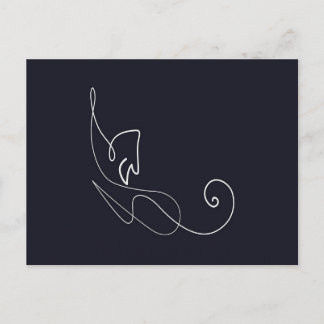 Cute Cat Design | Cat Lovers  Announcement Postcard