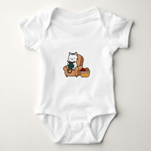 cute cat design   cats lovers design  baby bodysuit