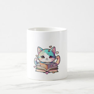 cute cat design  coffee mug