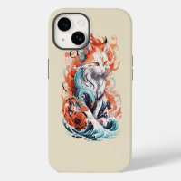 Cute Cat Design In Neo Traditional Style