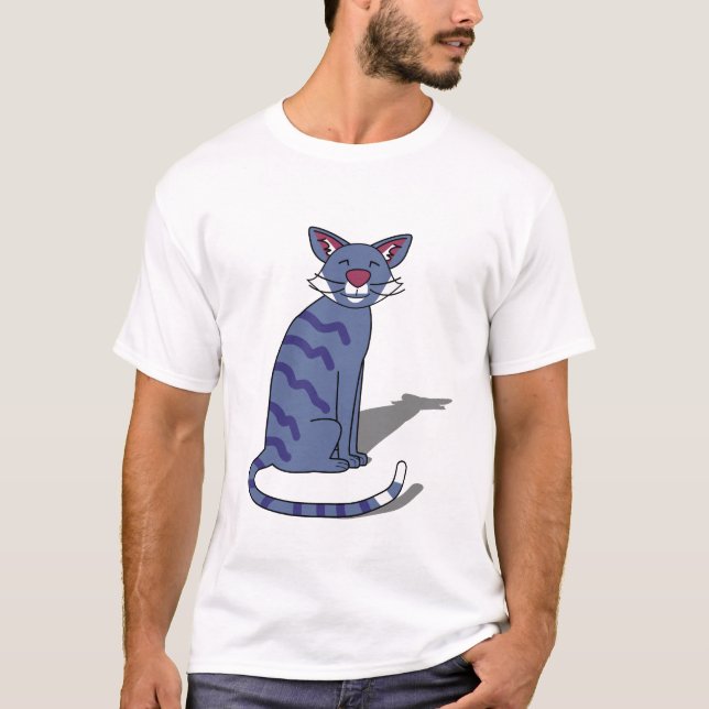  Cute Cat Design | Original Cat Lover Gift T-Shirt (Front)