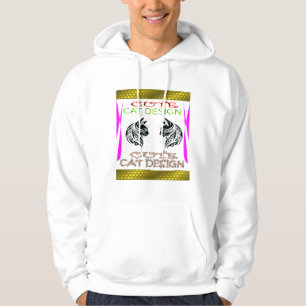 Cute Cat Design T-Shirt Hoodie