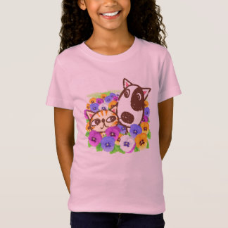 Cute Cat & Dog T-Shirt